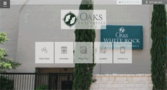 Desktop Screenshot of oakswhiterock.com